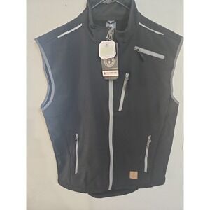 Little Donkey Andy Men's  Softshell Vest, Windproof Sleeveless Jacket XL